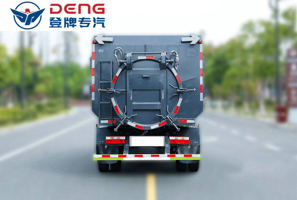 東風(fēng)福瑞卡污泥運輸車(chē)_09